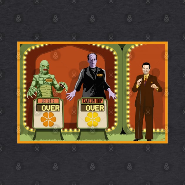 Double Over (Universal Monsters/Price is Right) by PlaidDesign